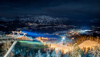 Nachtrodeln auf der Hochwurzen | © Gerhard Pilz