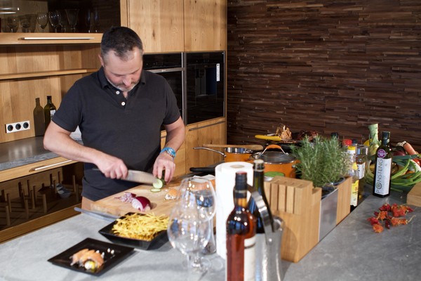 Dining in your own apartment