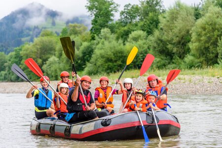 Rafting ob klein oder groß