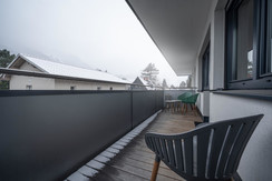 Balcony with view to the Planai and Hochwurzen Balcony with view to the Planai and Hochwurzen