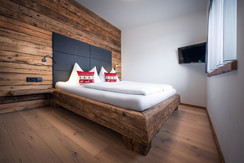 Bedroom with double bed and TV Bedroom with double bed and TV