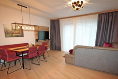 Top 5 - Sofa and TV in the living room - Access to the terrace Top 5 - Sofa and TV in the living room - Access to the terrace