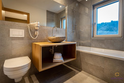 Bathroom with bath tub Bathroom with bath tub
