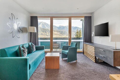 Living room with double sofa bed Living room with double sofa bed