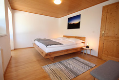 Bedroom 1 with double bed and access outside Bedroom 1 with double bed and access outside