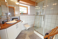 Bathroom with shower and toilet Bathroom with shower and toilet
