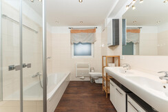 Bathroom with shower and bath tub Bathroom with shower and bath tub