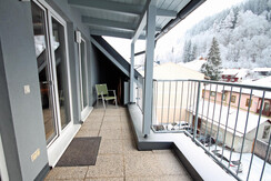 South facing balcony with Planai views South facing balcony with Planai views