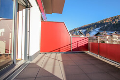 Balcony accessable from the living and dining area Balcony accessable from the living and dining area
