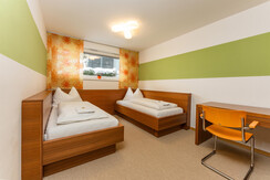 Bedroom with single beds Bedroom with single beds