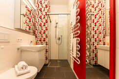 Bathroom with toilet Bathroom with toilet