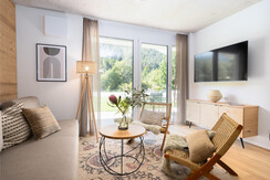 BASE 2.04 | living room with access to the garden  BASE 2.04 | living room with access to the garden