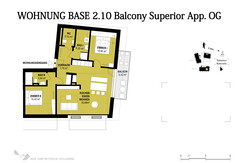 Floor plan Reiteralm BASECAMP  Floor plan Reiteralm BASECAMP