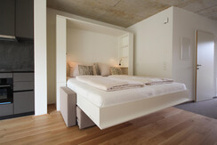 Cozy Ladenstein bed ready for the night  Cozy Ladenstein bed ready for the night