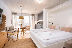 Cozy Ladenstein bed ready for the night  Cozy Ladenstein bed ready for the night
