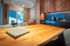 Spacious living room with kitchen Spacious living room with kitchen