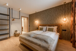 Schlafzimmer 1 im Erdgeschoss im Boho Style Schlafzimmer 1 im Erdgeschoss im Boho Style