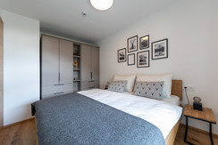 Second bedroom with high quality double bed Second bedroom with high quality double bed