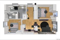Ground plan (rendering) Ground plan (rendering)