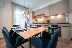 Fully equipped eat-in kitchen Fully equipped eat-in kitchen