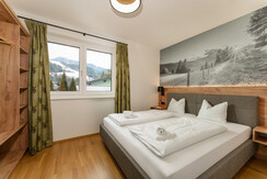 DACHSTEIN - bedroom with TV  DACHSTEIN - bedroom with TV