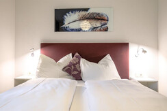 Bedroom 3 with double bed and TV Bedroom 3 with double bed and TV