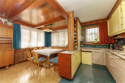 Kitchen with dining area Kitchen with dining area