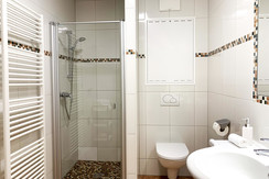 Bathroom with shower and toilet Bathroom with shower and toilet