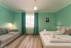 Centro Penthouse - SZ 1 mit Doppel. od. Einzelbett Centro Penthouse - SZ 1 mit Doppel. od. Einzelbett