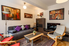 Top 2 Living area with cozy couch Top 2 Living area with cozy couch