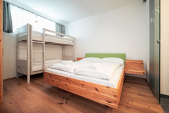 Third bedroom with cozy bunk bed Third bedroom with cozy bunk bed