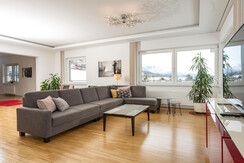 Penthouse living area with view Penthouse living area with view