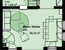 Ground floor CHALET 11B Ground floor CHALET 11B