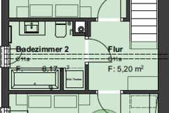 Upper floor CHALET 11A Upper floor CHALET 11A