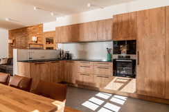 kitchen area with high-quality equipment  kitchen area with high-quality equipment