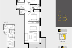 Grundriss 2B Quattro Grundriss 2B Quattro