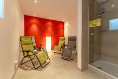 Sitzbereich im Wellness Sitzbereich im Wellness